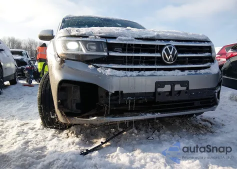 2021 Volkswagen Atlas 3.6L V6 Se W/Technology R-Line z USA, uszkodzony, nr VIN 1V2RR2CA9MC524909